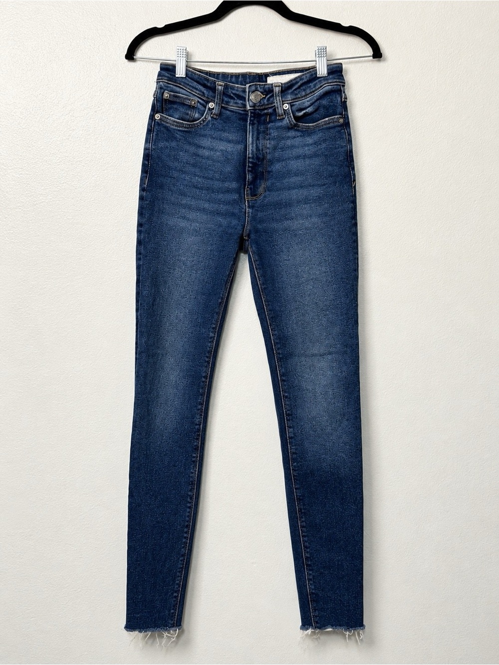 Zara Women's Skinny Jeans in Dark Blue